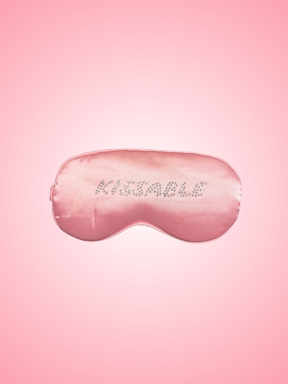 Rhinestone Satin Sleep Mask