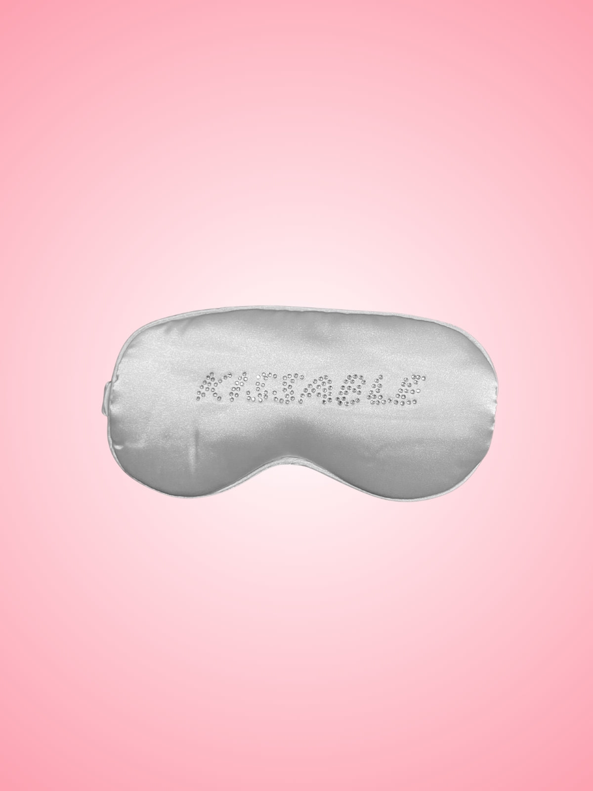 Rhinestone Satin Sleep Mask