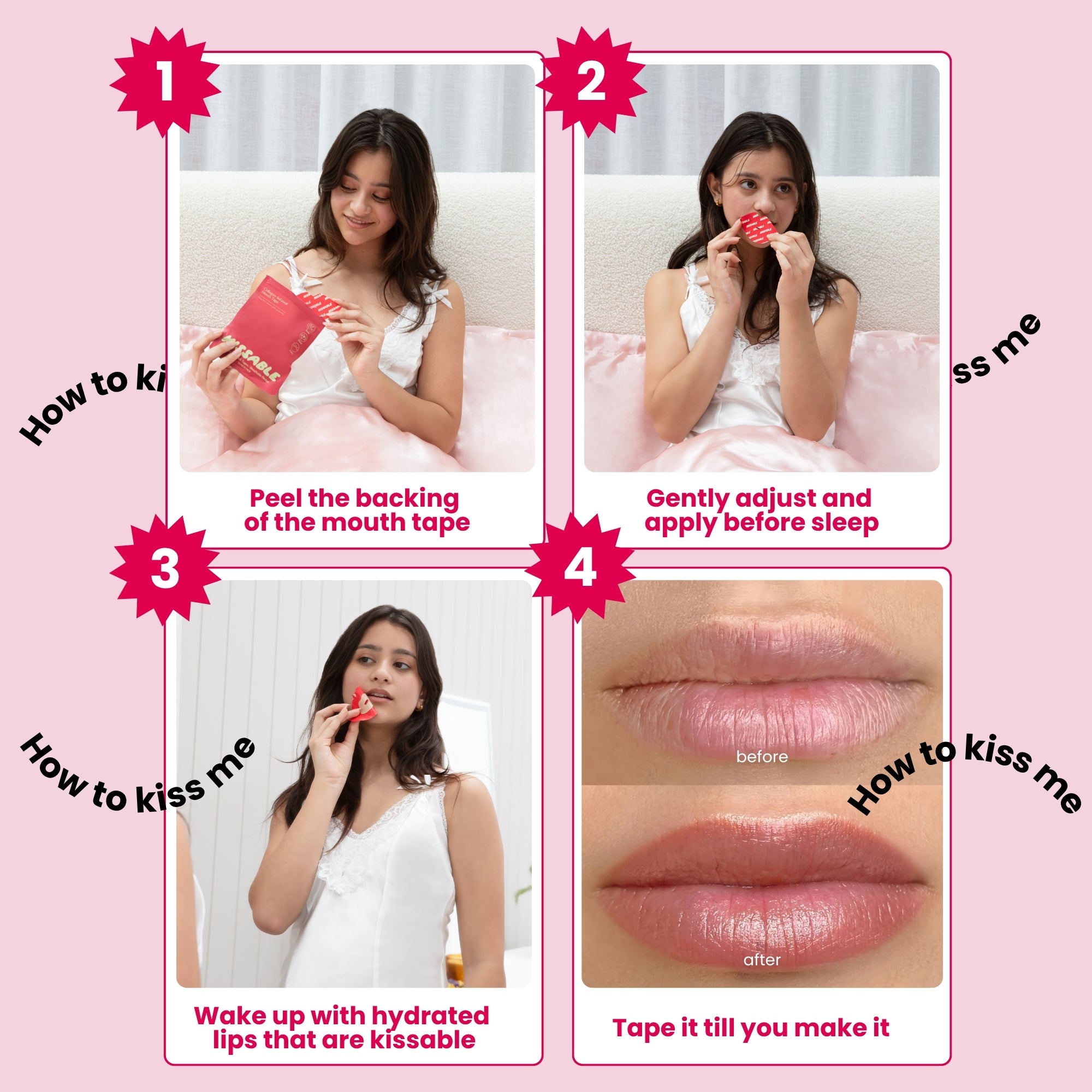 Collagen-Infused Mouth Tape